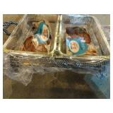 Deep loaf dishes and serving tray