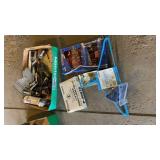 Paint brushes, hangers, tool kit