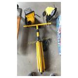 Shop lights and stand