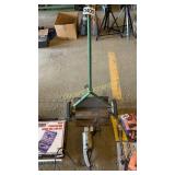 2 Wheel cart & angle grinder