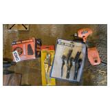 Angle drill, seal driver kit, Locking plier & more