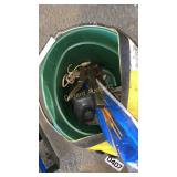 Bucket with tools