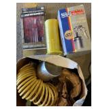 Air spray gun and supplies