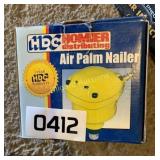 Air palm nailer