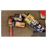 Paint scraper, router bits, doweling jig & more