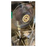 Deluxe rotating fan