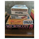 Board games, microscope