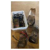 Transmitters, multimeter, radio