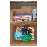 Children toys and books