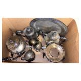 Antique silver plate  (as-is)