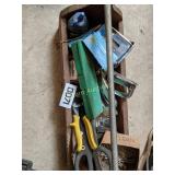 Tin snips, Staple gun, screws & more