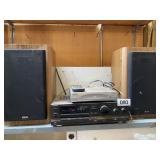 Technics stereo, KLH speakers, & more