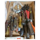 Screwdrivers, snap ring pliers