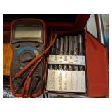 Multimeter & drill bits