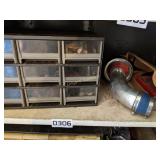 Storage shelf & contents, MSD Ignition, K&N Filter