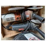 Electric angle grinders