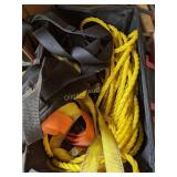 Bag of rope & straps