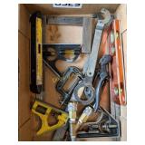 Squares, Clamps, level & more