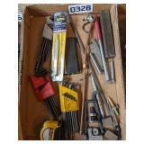 Allen wrenches, Etching pen, Tape measure & more