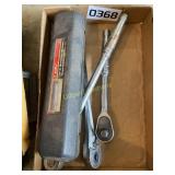 Snap-on & Craftsman Ratchets, 38" torque wrench