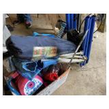 Kids chairs, Badmitton set, & more