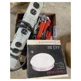 Electric outlet box, Ceiling light fixture & more
