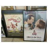 (2) framed movie posters