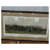 Large framed picture (50"x28")