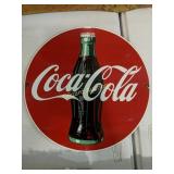 Coca-Cola porcelain sign (11")