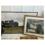 (2) framed pictures