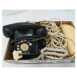 (2) Vintage telephones