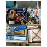 Misc tools, lights, hardware & pulley