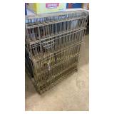 Metal dog cage