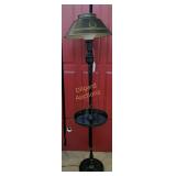Metal floor lamp
