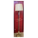 Marble base floor lamp