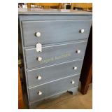 Four drawer painted dresser