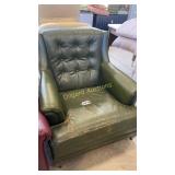 Leather chair - worn