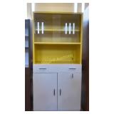 Vintage metal kitchen cabinet