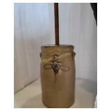 Bee sting crock butter churn