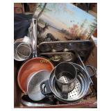 Cutting board, pans, skillets and more