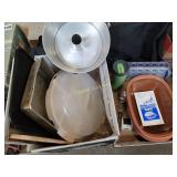 Cutting board, baking pans, travel mug & more