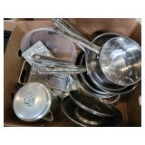 Pots & pans, coffee pot and more