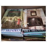 Box of Country Life magazines