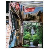Magazines  - Realm, Country Life, Blue Ridge,