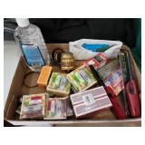 Pins, canning lids, lamp oil and more