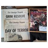 911 newspaper ephemera and Rolling Stine