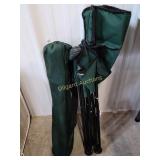 Camp chair and table