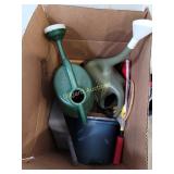 Buckets, watering cans, yard decor and more