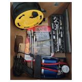 Tools, electric cord reel, soldering tool, more