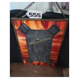 Stained glass hanging